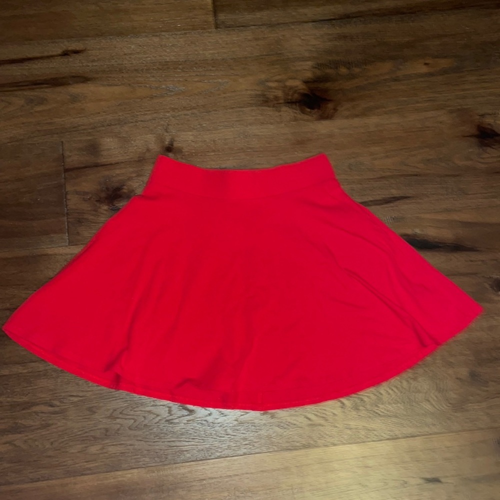 Red Mini Skirt from Forever 21